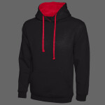 Contrast Hooded Sweatshirt