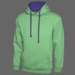 Contrast Hooded Sweatshirt
