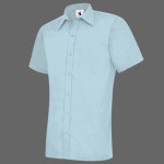 Mens Poplin Half Sleeve Shirt