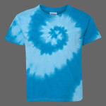 Youth Tone-on-Tone Spiral Tie-Dyed T-Shirt