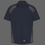 Short Sleeve Diamond Plate Shop Shirt