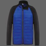 Dual-fabric sports jacket