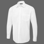 Men's Long Sleeve Poplin Shirt