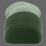 Heather Two-Tone Cuff Beanie