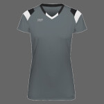Girls TruHit Tri-Color Short Sleeve Jersey