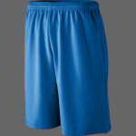 Longer Length Wicking Mesh Athletic Shorts