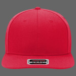 "OTTO SNAP" Wool Blend Twill 6 Panel Mid Profile Snapback Hat
