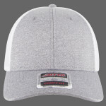 OTTO CAP "OTTO Comfy Fit" Polyester Jersey Knit w/ Stretchable Polyester Mesh Back 6 Panel Low Profile Mesh Back Trucker Hat